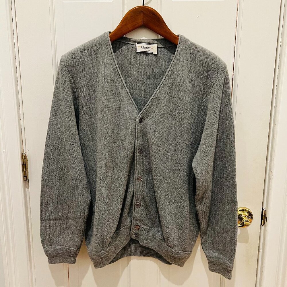 Vintage Classics By Palmland Sweater 90's Kurt Cobain Cardigan Button Up